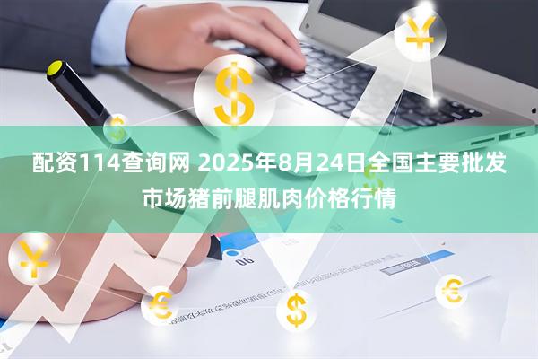 配资114查询网 2025年8月24日全国主要批发市场猪前腿肌肉价格行情